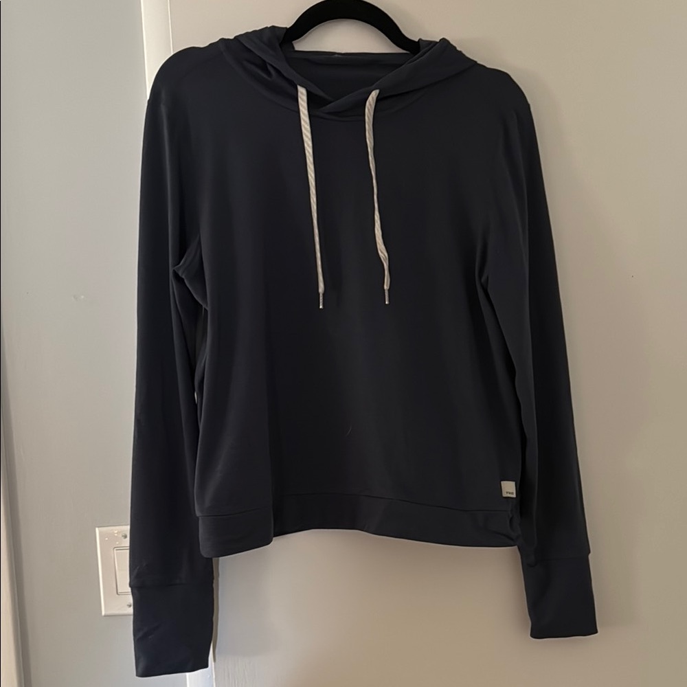 Vuori Halo Essential Hoodie - Navy - Size L